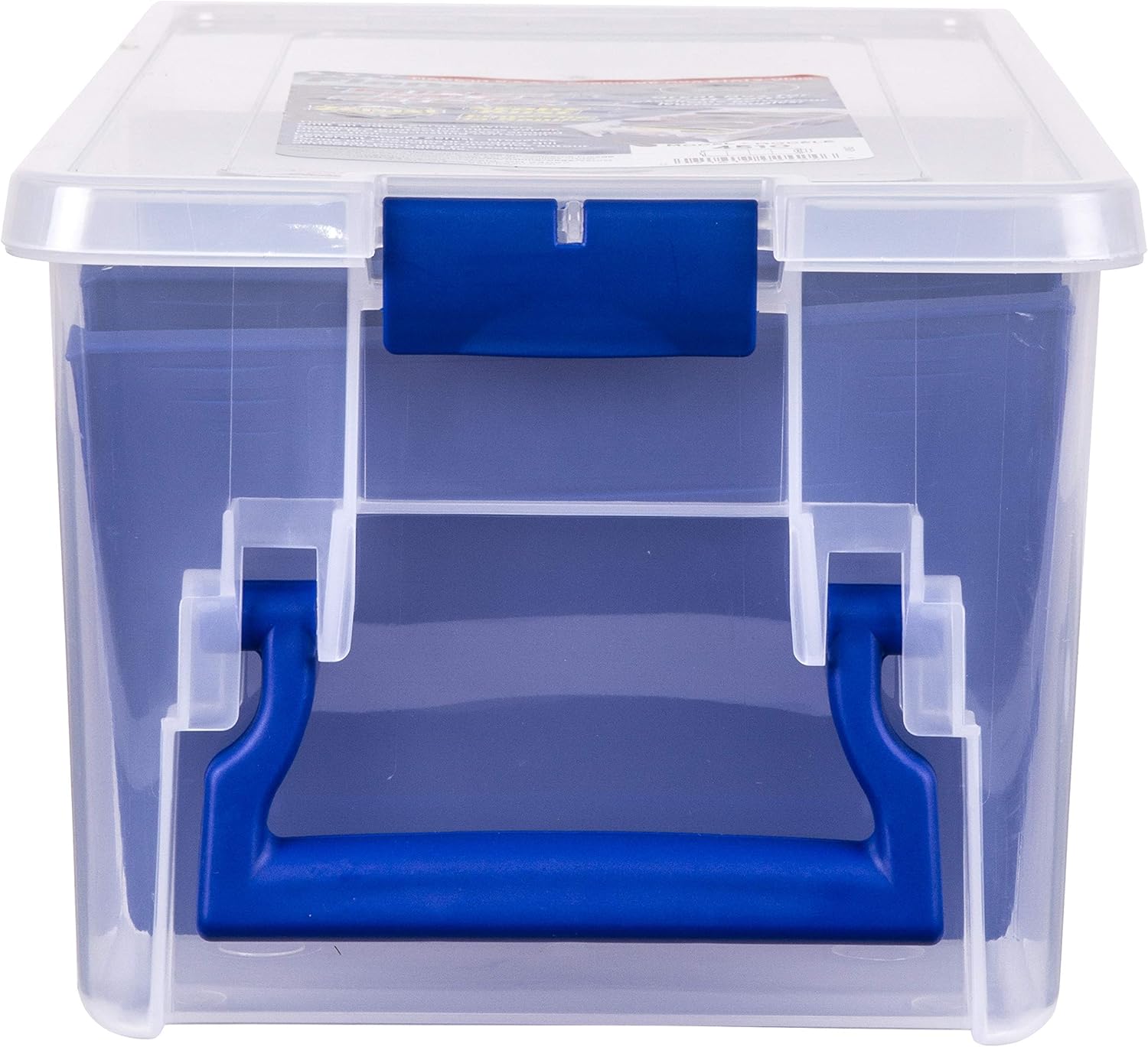 Flambeau Outdoors 4510 Clear Fishing Tackle Box Organizer - Super Half Satchel Soft Fishing Lure Storage Boxes, Bait Box Fishing Tackle Organizer, Tuff Tainer Tackle Box with Zerust Anti-Rust Dividers - Image 3